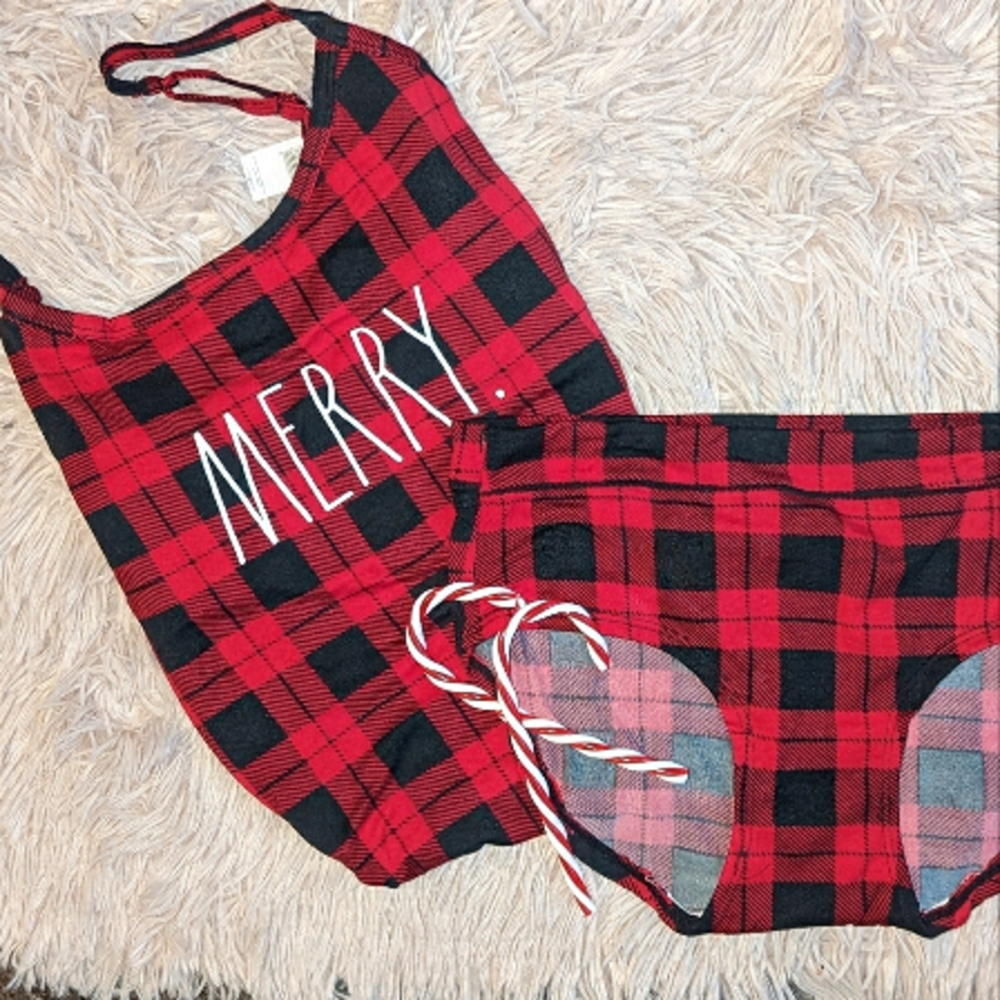 Rae Dunn MERRY Christmas Comfort Set, 3 piece